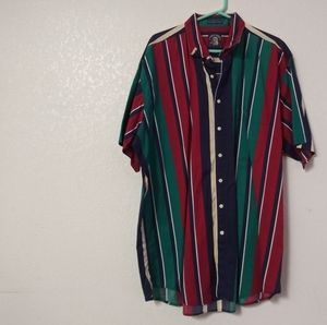 Salty Dog Gant 2XT Vertical Stripe Vintage Shirt